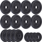ScSPORTS® Halterschijven set 27 kg - 30 mm - Gietijzer - Gewichten
