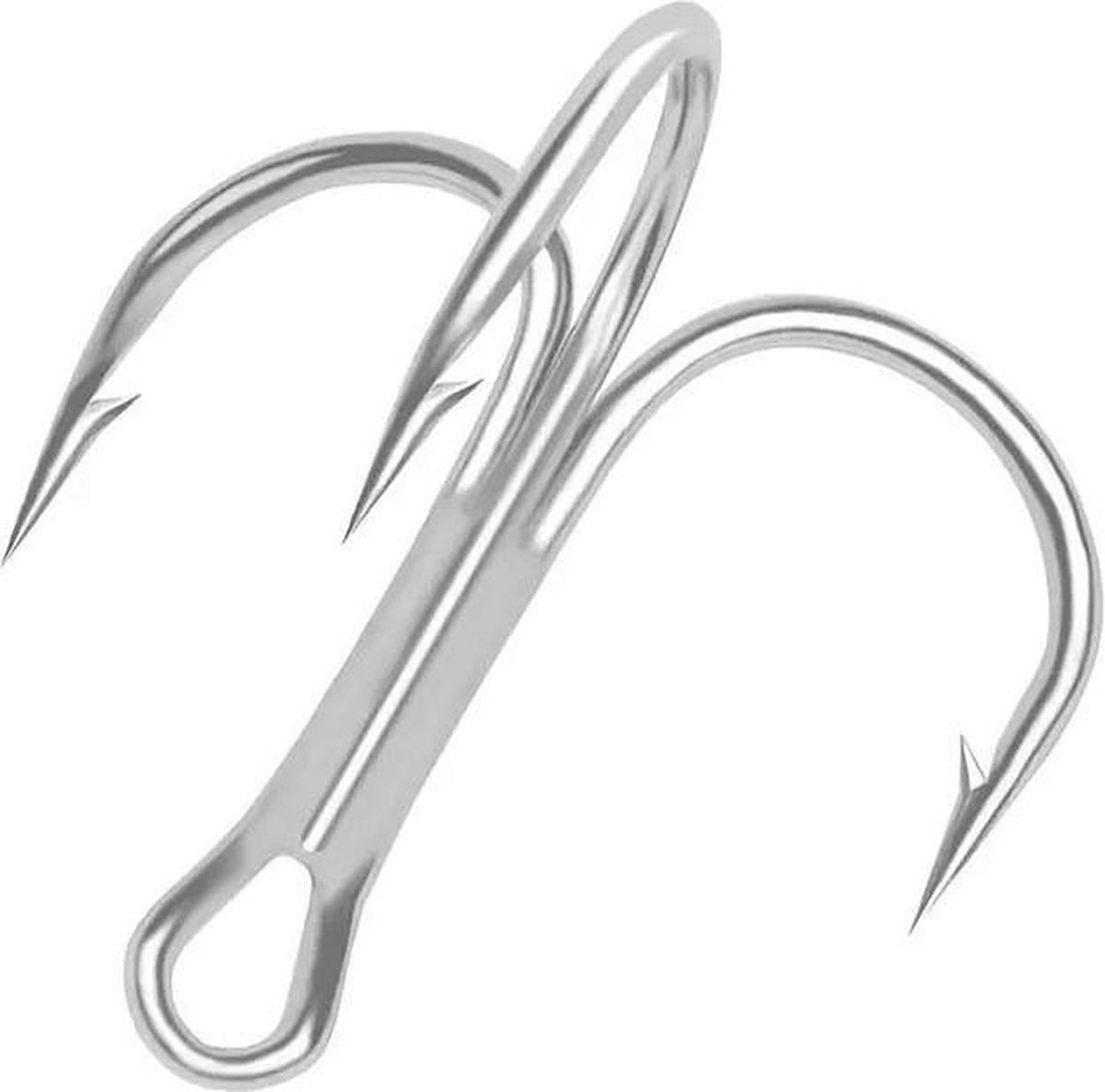 Dreggen - treblehooks - 50 stuks - roofvis - hengelsport - maat 6