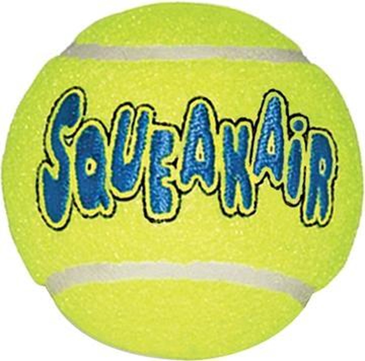 Kong squeakair tennisbal geel met piep - medium 6