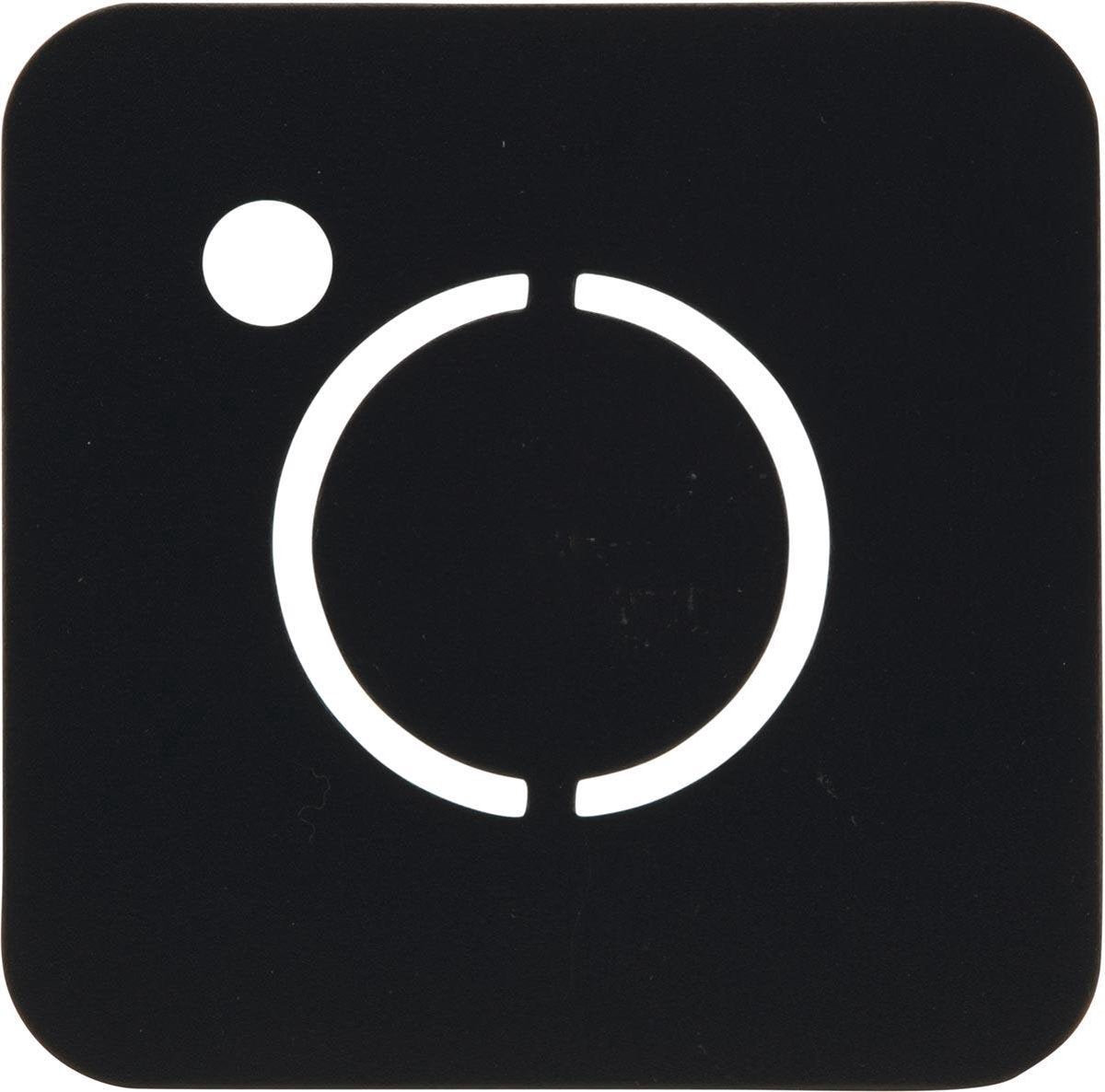 Securit krijtbord Silhouette Instagram