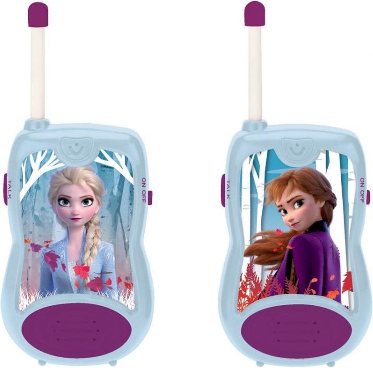 DE KONINGIN VAN SNEEUW - Paar van 2 Walkie-talkies - Bereik 100 m