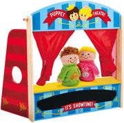 Hape poppenkast incl 2 poppen - duurzaam