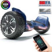 Gyroor Warrior G2 | Hoverboard | 8.5 Inch Wielen | Oxboard | Blauw