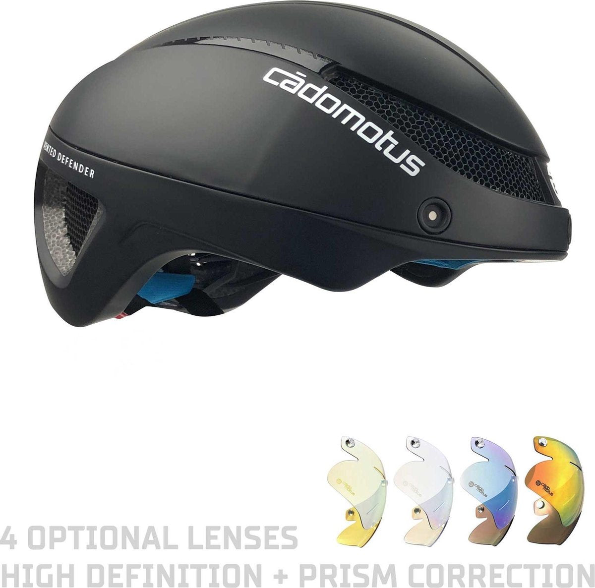 CADOMOTUS Omega Aero Helm Maat S (50-55cm) | Professionele Aerodynamische Helm voor Schaatsen