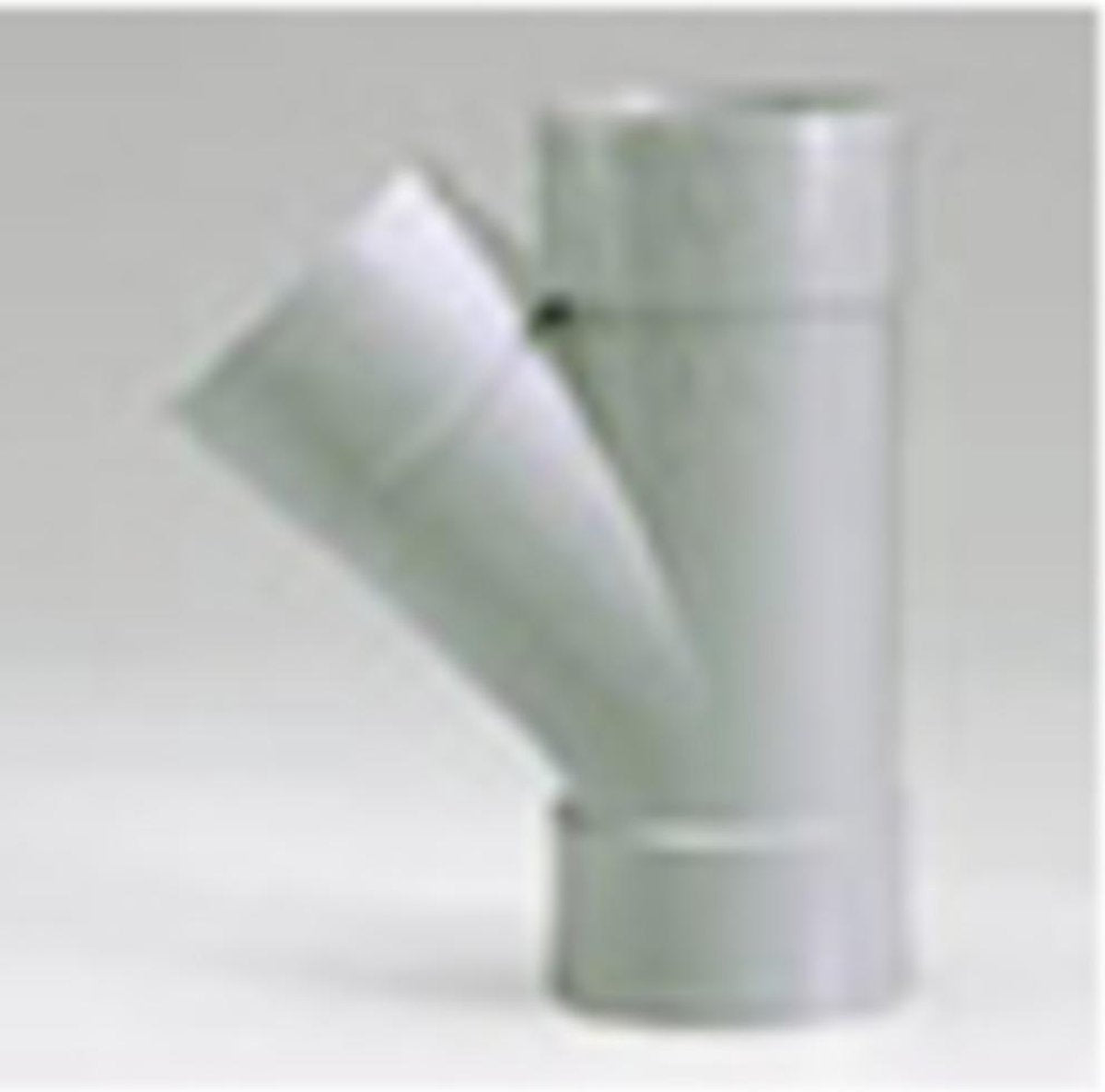 Sub PVC tee 45gr. 3xmof grijs 125x75