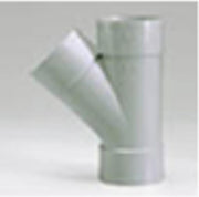 Sub PVC tee 45gr. 3xmof grijs 125x75