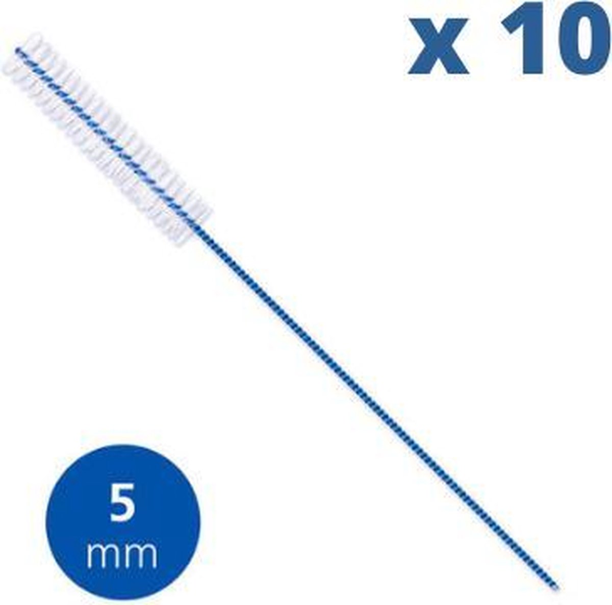 Lactona Interdentaal Ragers - Medium 5mm - Blauw - 2 gripzak x 5 stuks - Voordeelpakket
