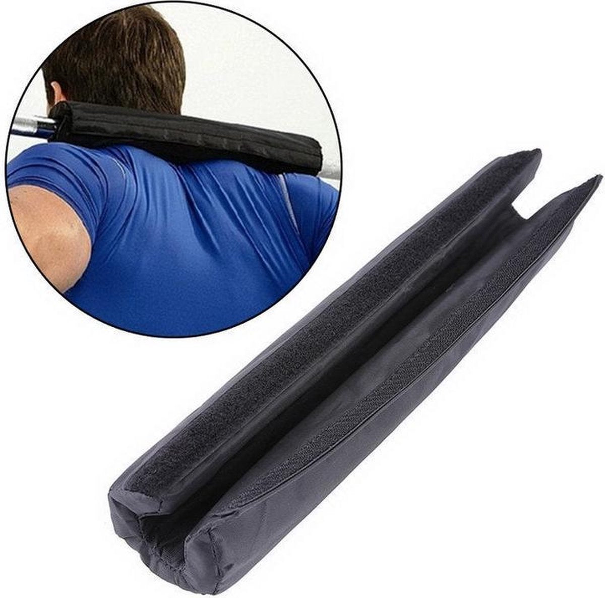 Barbell Squat Pad - Fitness Halter Bar Pad - Schouders / Nek Beschermer Halterstang