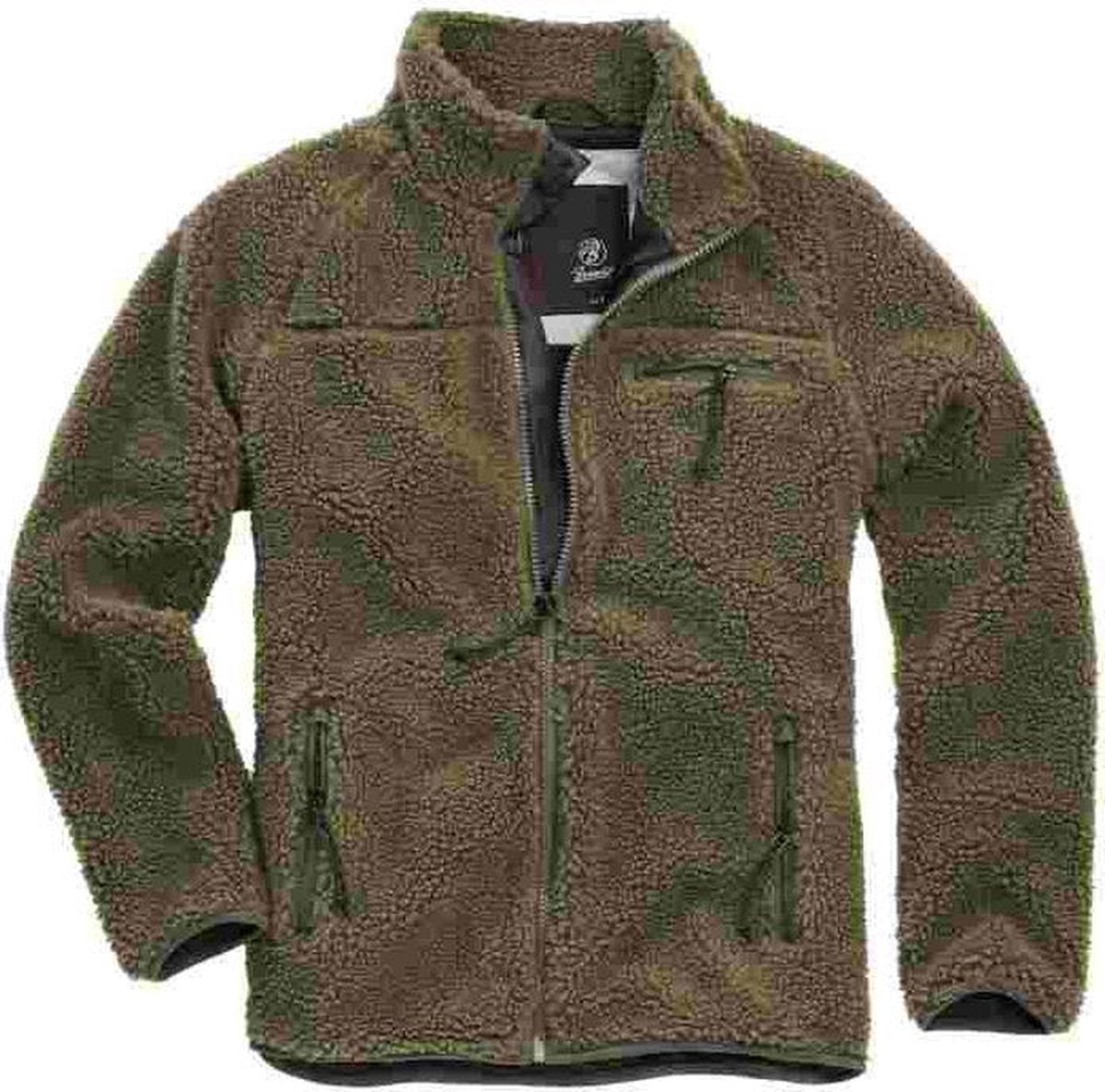 Urban Classics Jacket -2XL- Teddyfleece Groen