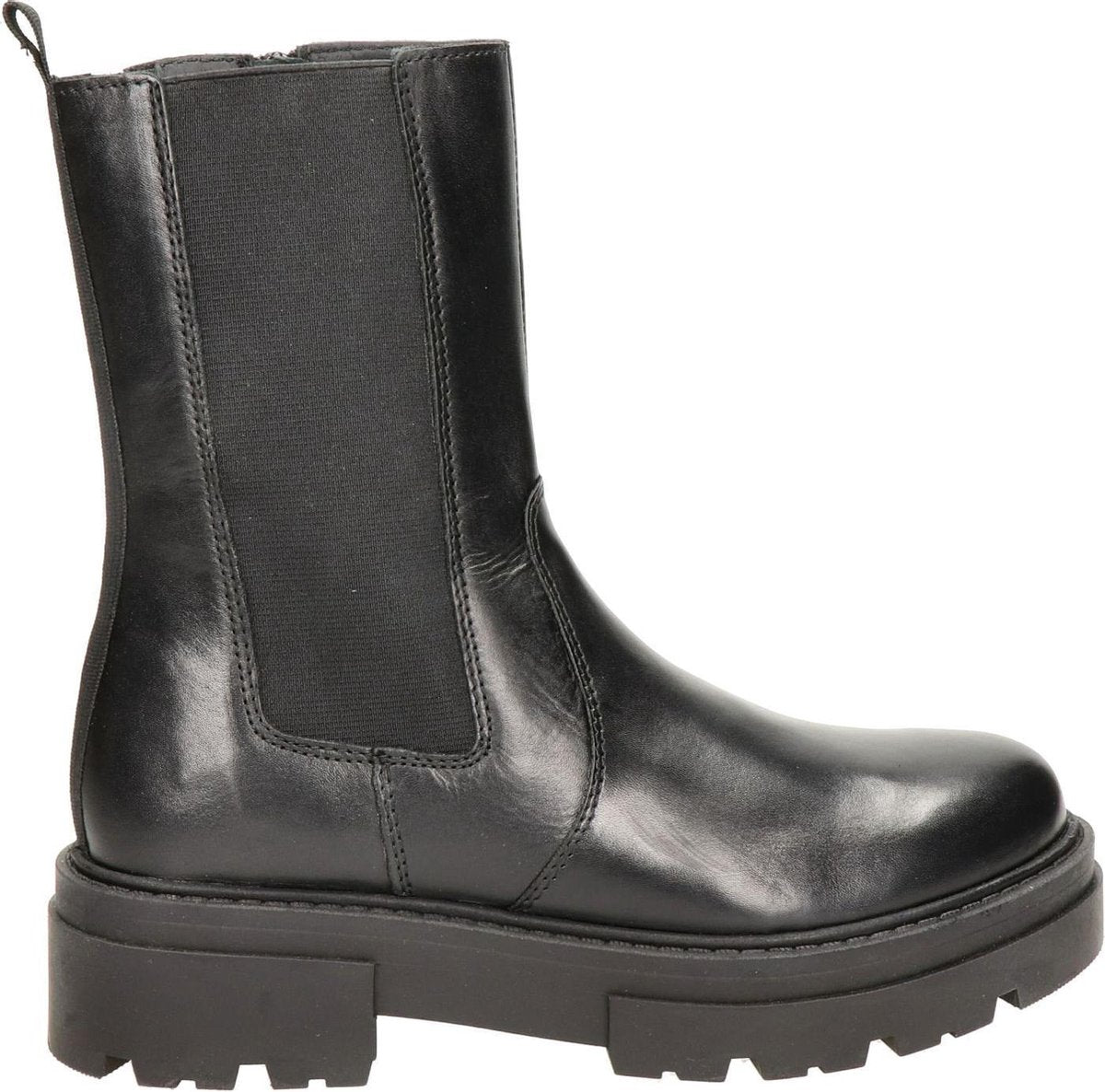 Nelson dames chelseaboot - Zwart - Maat 36