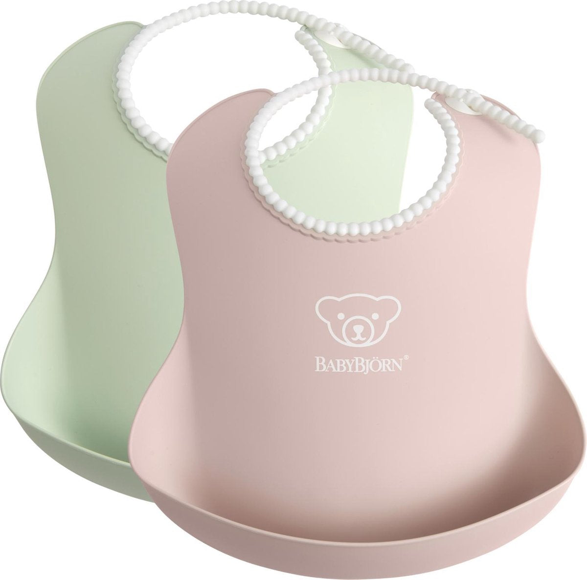 BABYBJÖRN Baby Slab duopack - Pastelgroen-Pastelroze