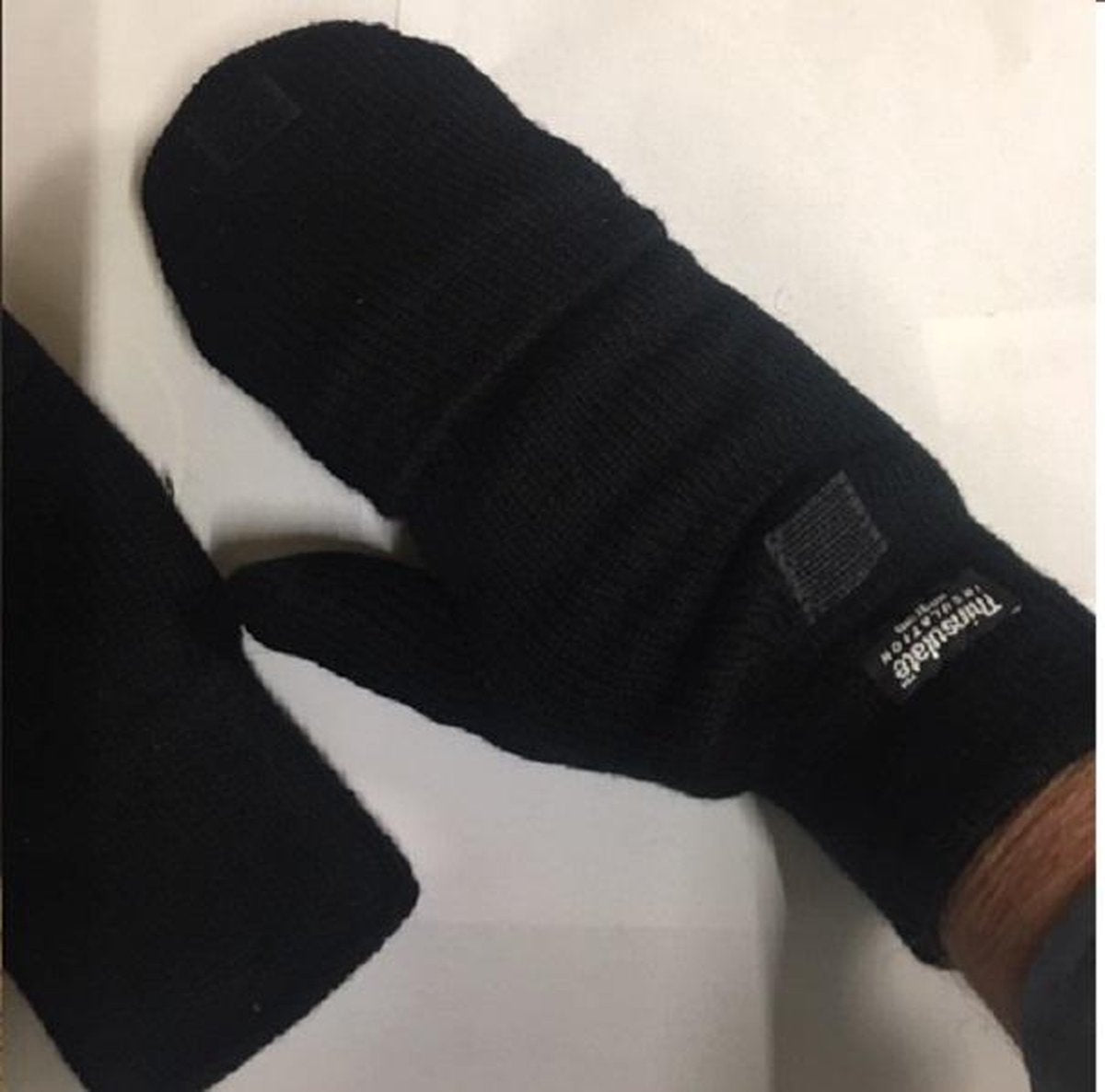 Fingerless vingerloze Handschoenen met flap