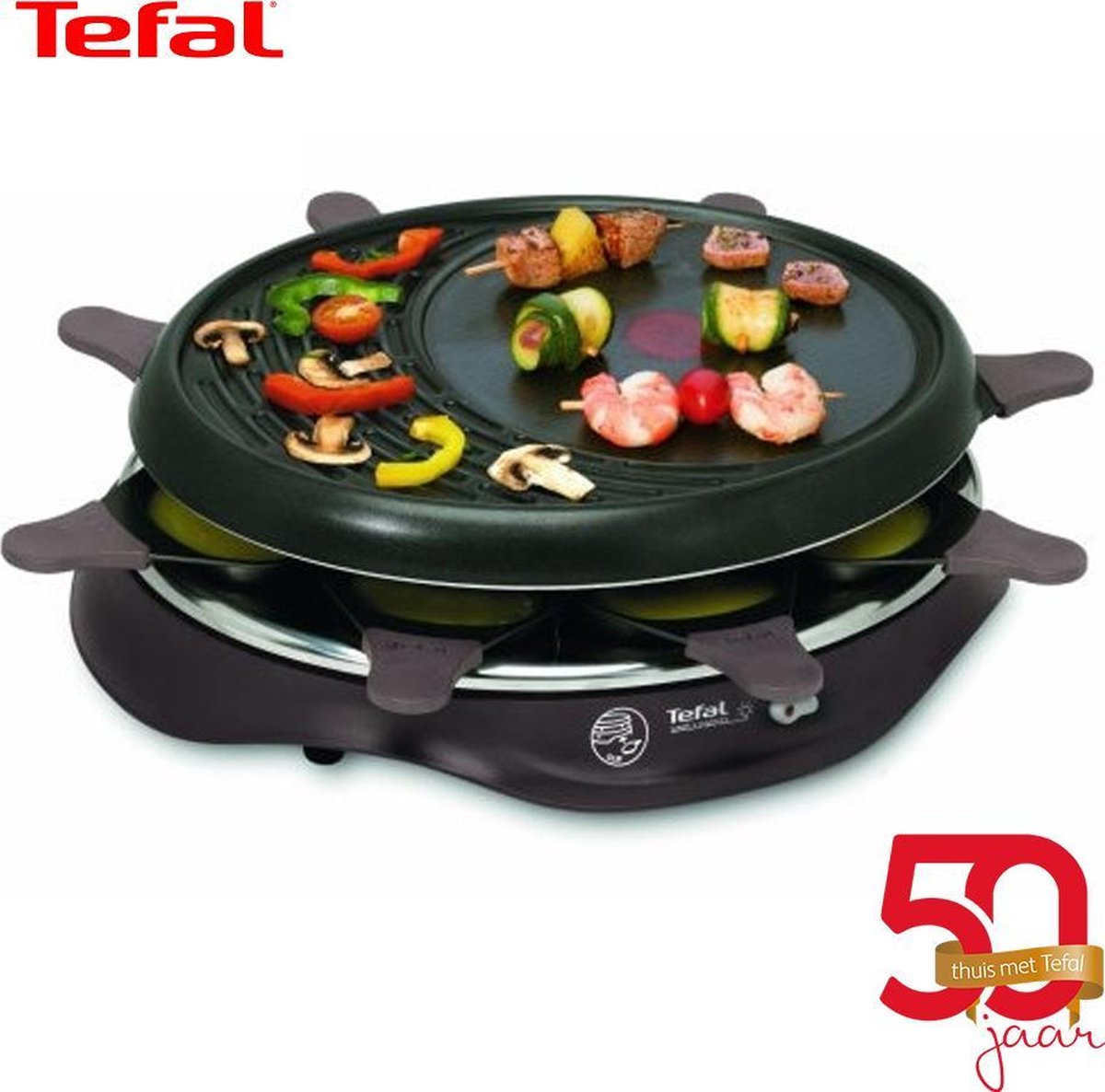 Tefal RE 5160 Simply Invents 8 - Grillplaat/Gourmetset