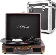 Platenspeler Bluetooth - Fenton RP115B platenspeler in koffer met Bluetooth