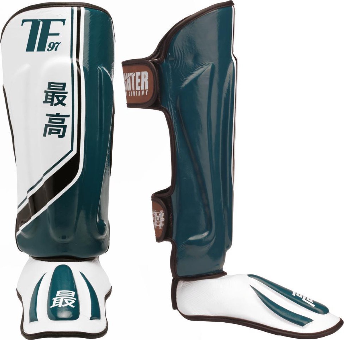 Topfighter Scheenbescherming Supreme Groen Extra Large