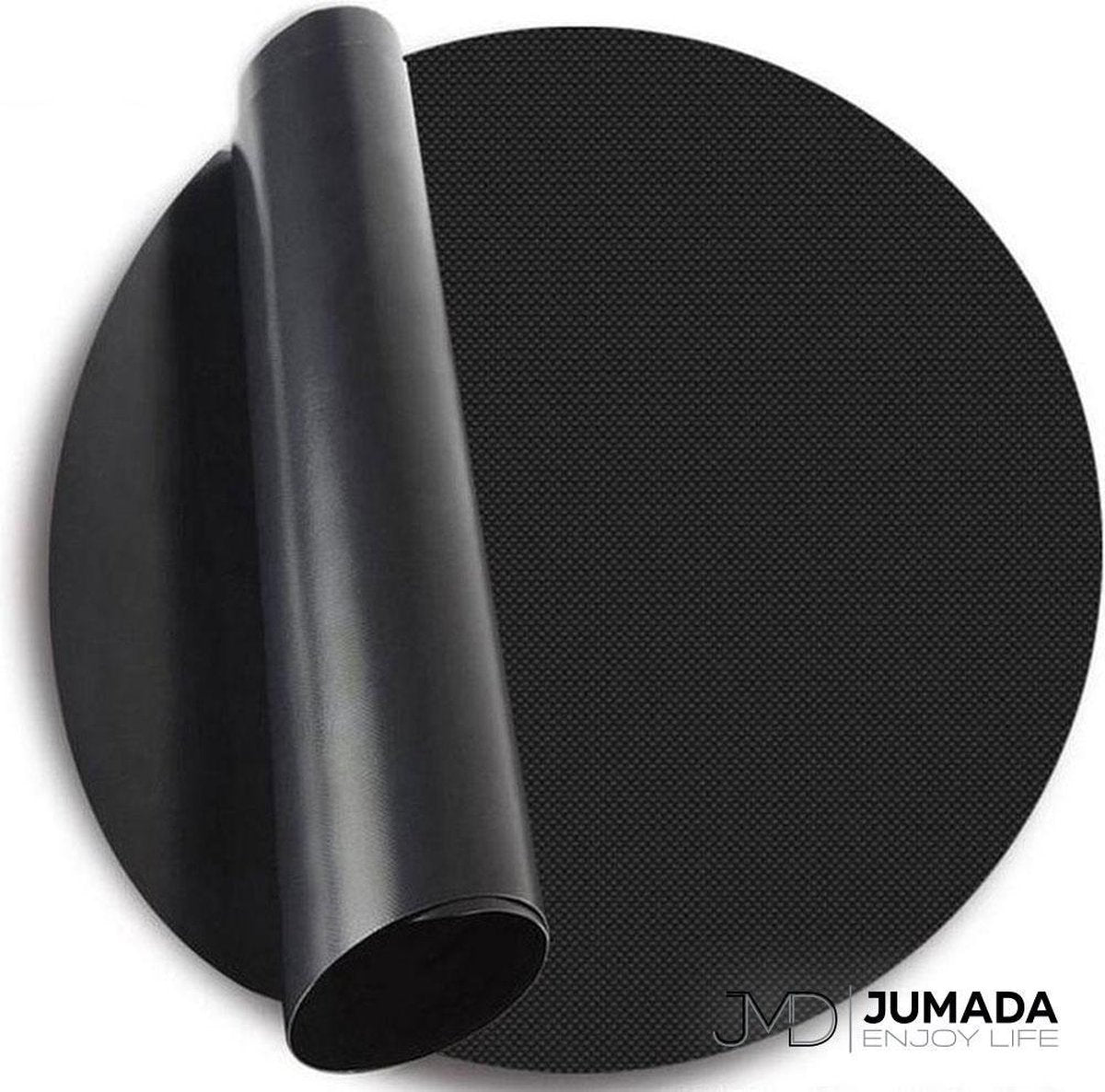 Jumada's Grill Oven Barbecue mat - Bakmat & BBQ Accessoires - Ovenmat - Anti-Kleef - Deegmat - Rond - Klein circa 25cm