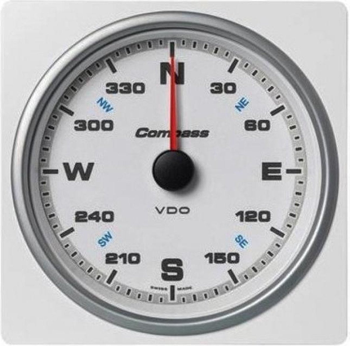 VDO AcquaLink wit Kompas 110mm