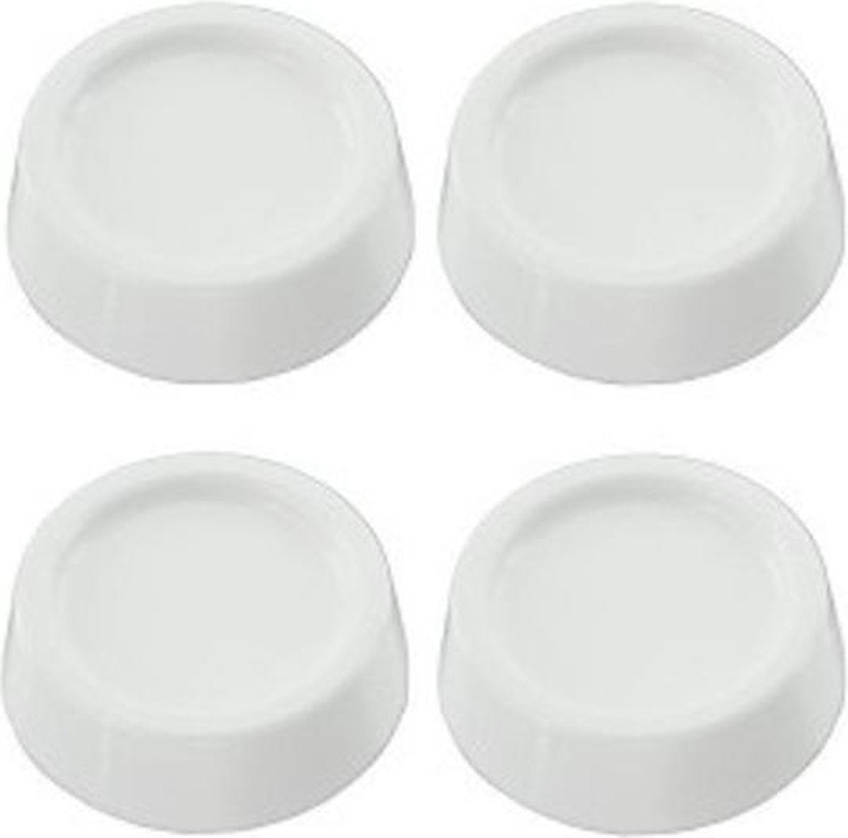 Easyfiks  Trillingsdempers wasmachine   4 stuks  - wit