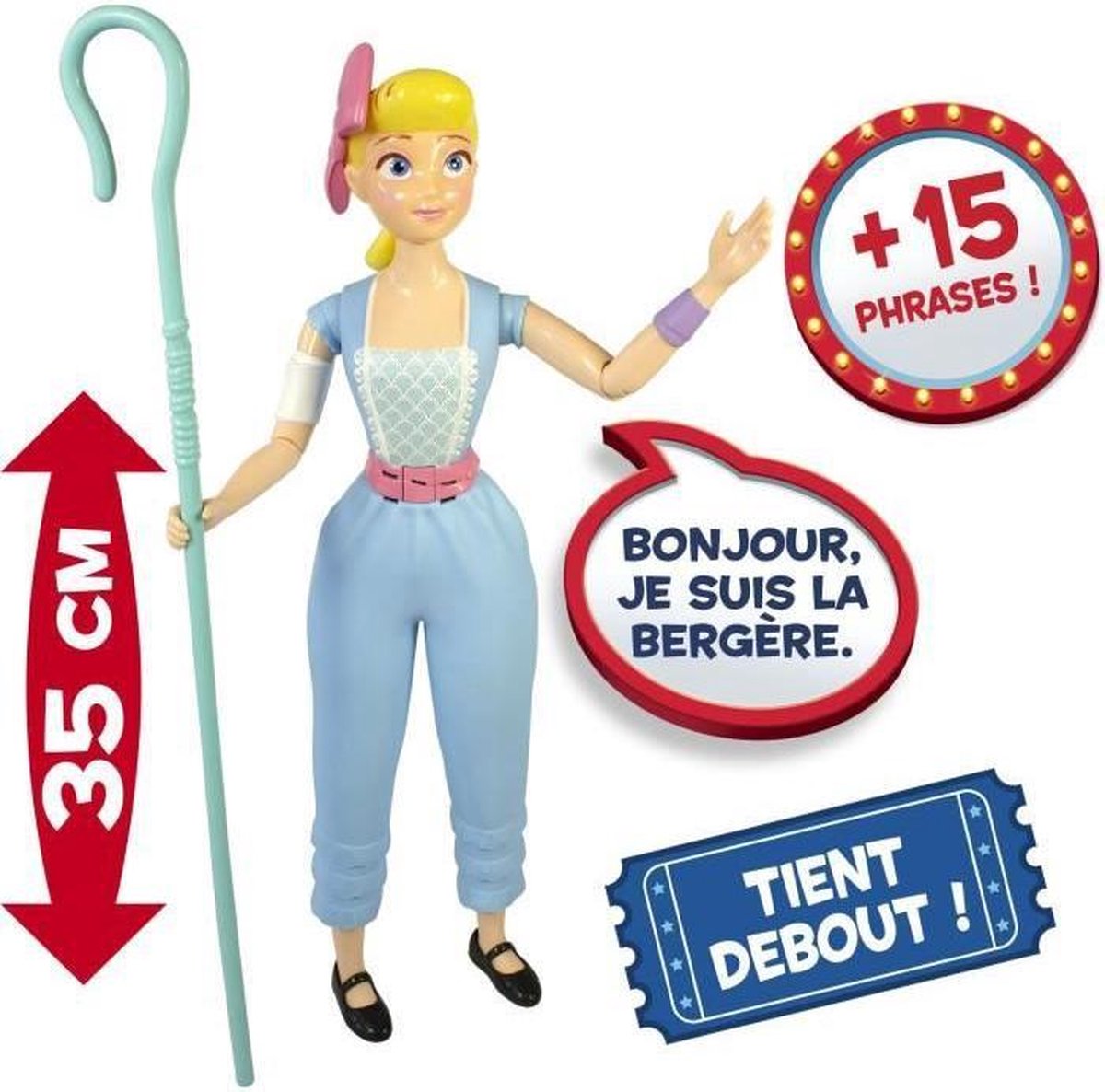 LANSAY Toy Story 4 Pratend personage La Bergere - gemengd - vanaf 4 jaar