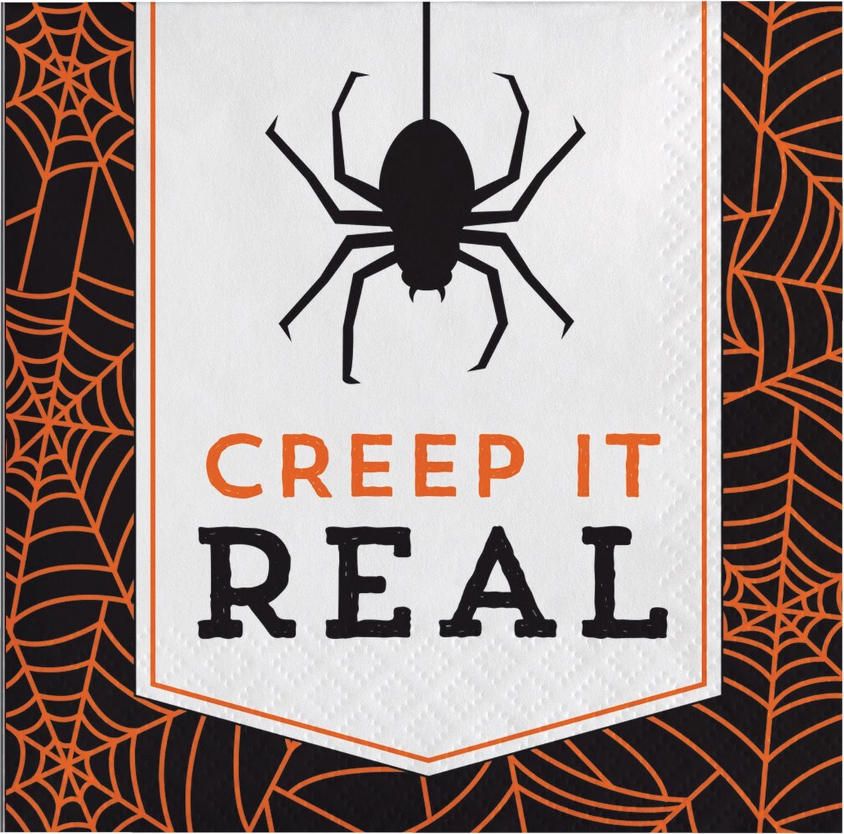 16 Creep it Real servetten - Feestdecoratievoorwerp