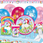 Unicorn verjaardag pakket 68 stuks Amscan