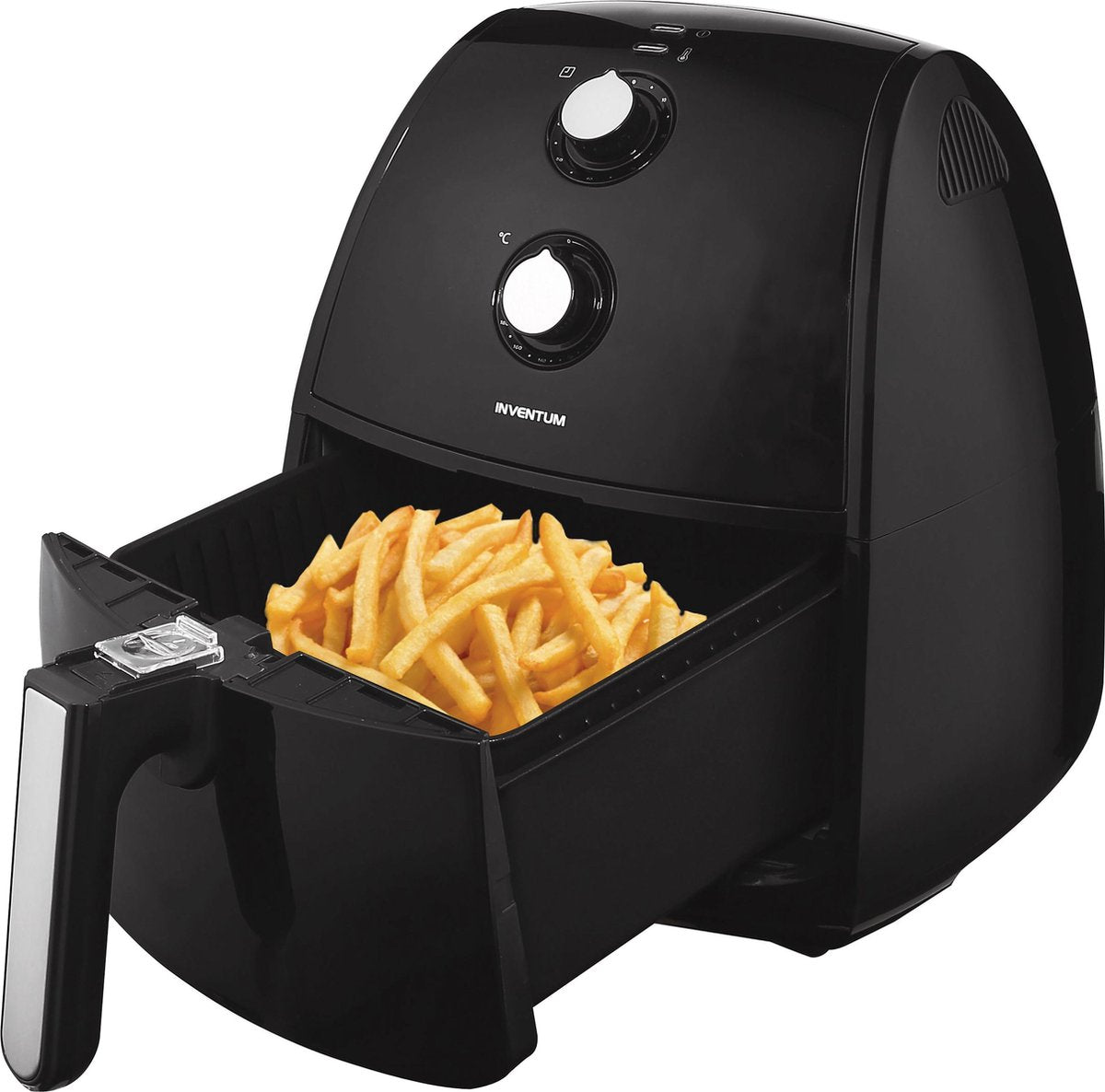 Inventum CGF440HL Hetelucht Friteuse 1500W 4L Zwart