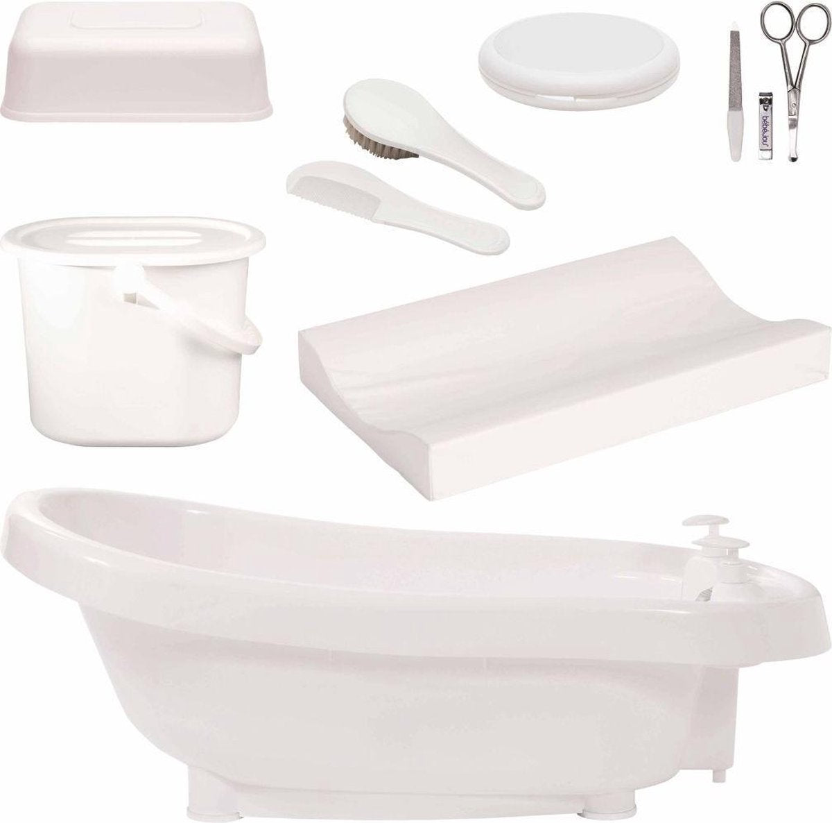 Bébé-jou Thermobadset de Luxe - Wit