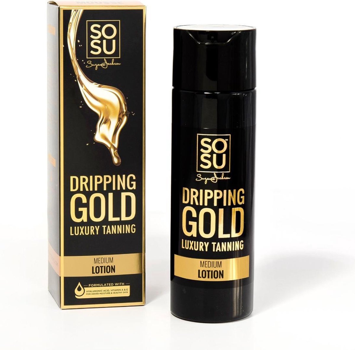 SOSU Dripping Gold Luxury Tanning Lotion Medium