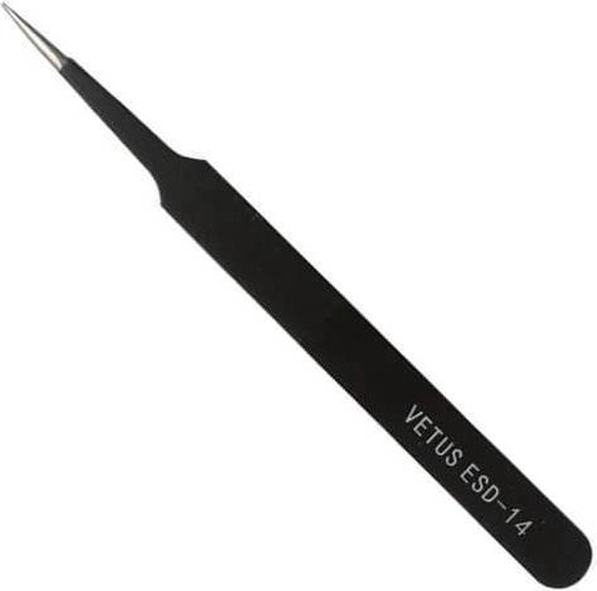 Dermarolling Black Vetus Tweezer - Wimperpincet ESD #14