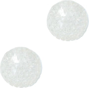 Banzaa Anti stressbal Orbeez Mesh 7cm ‒ NEW Extra Dikke Ballon ‒ Set 2 Stuks Transparant