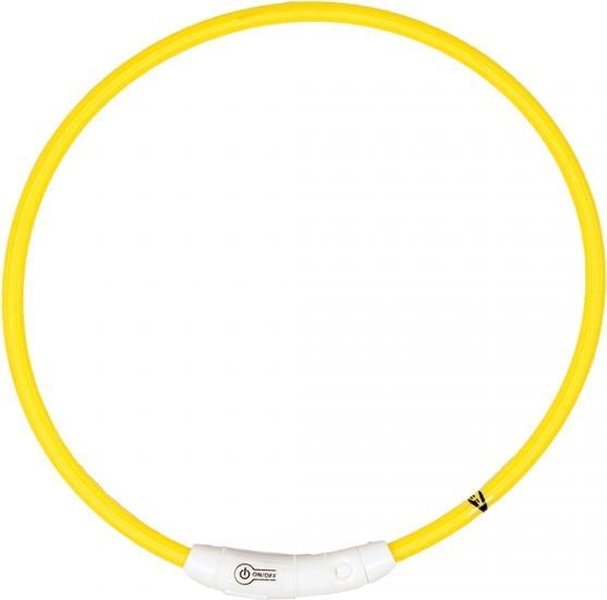 Duvo+ Ring flash licht usb nylon Geel 45cm