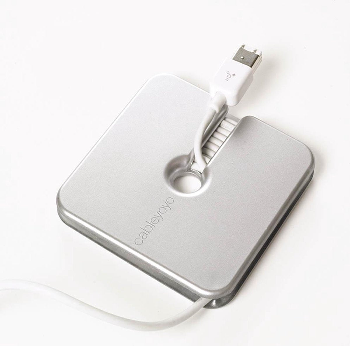 snoerwinder Cableyoyo | zilver grijs