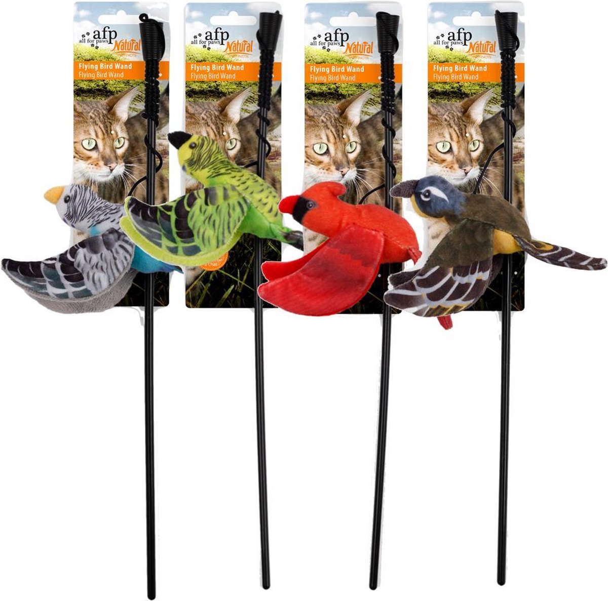 AFP Naturel Flying Bird Wand assorted