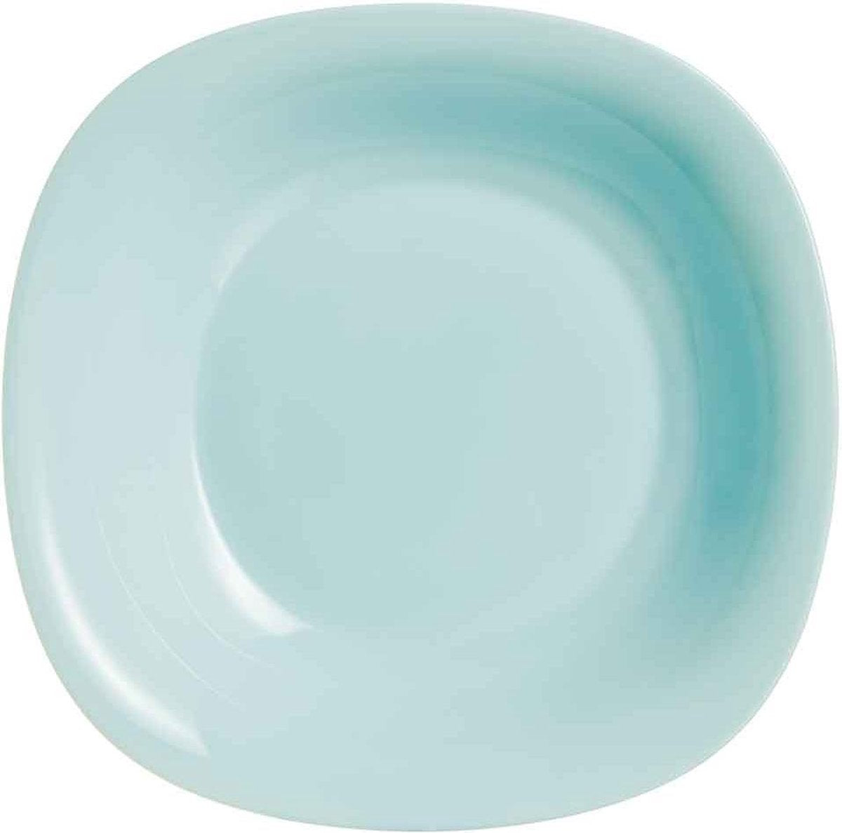 Carine Light Turquoise Diep Bord - Ø 21cm