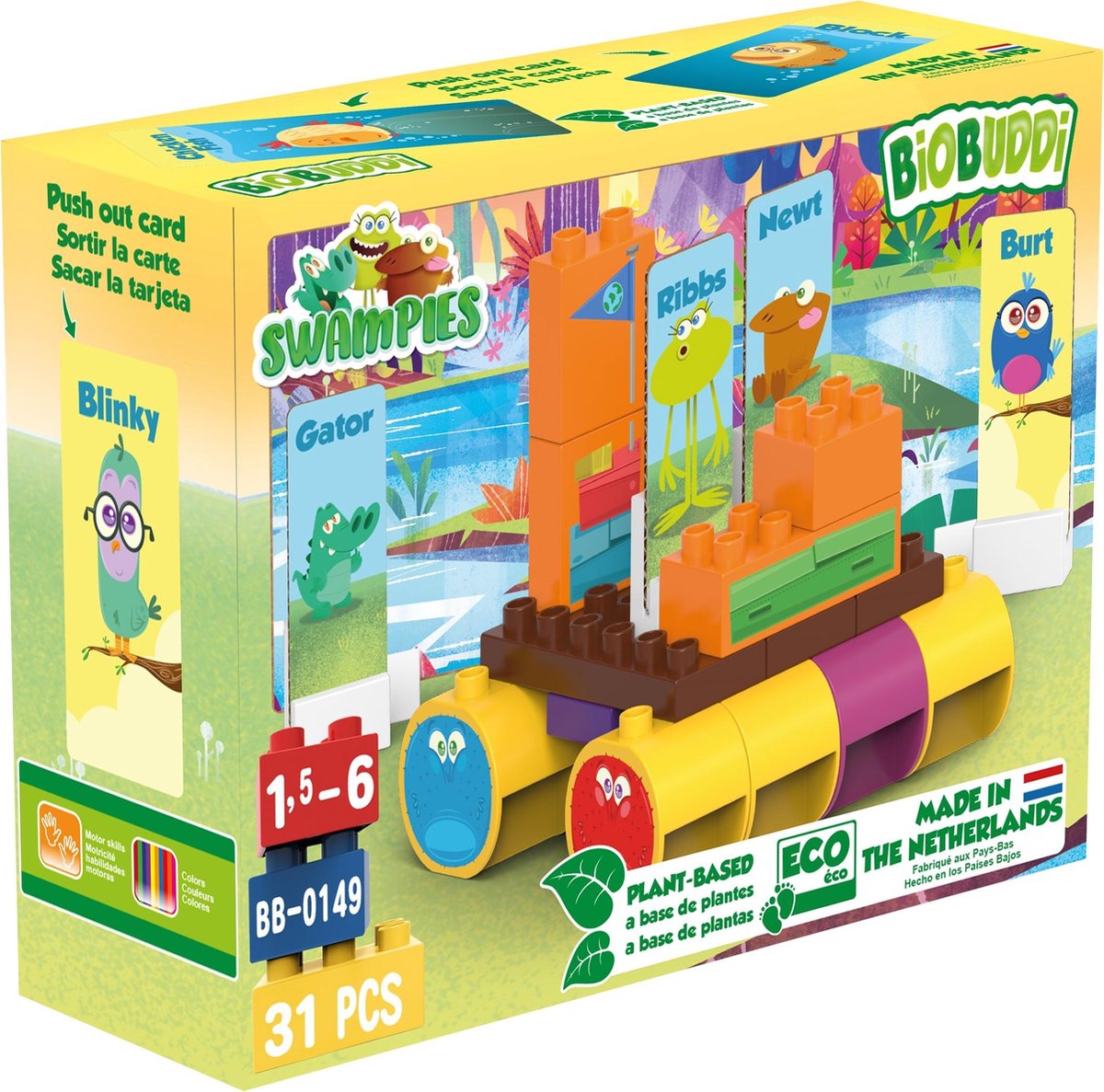 BiOBUDDi Swampies - SwampRaft - 31 delig