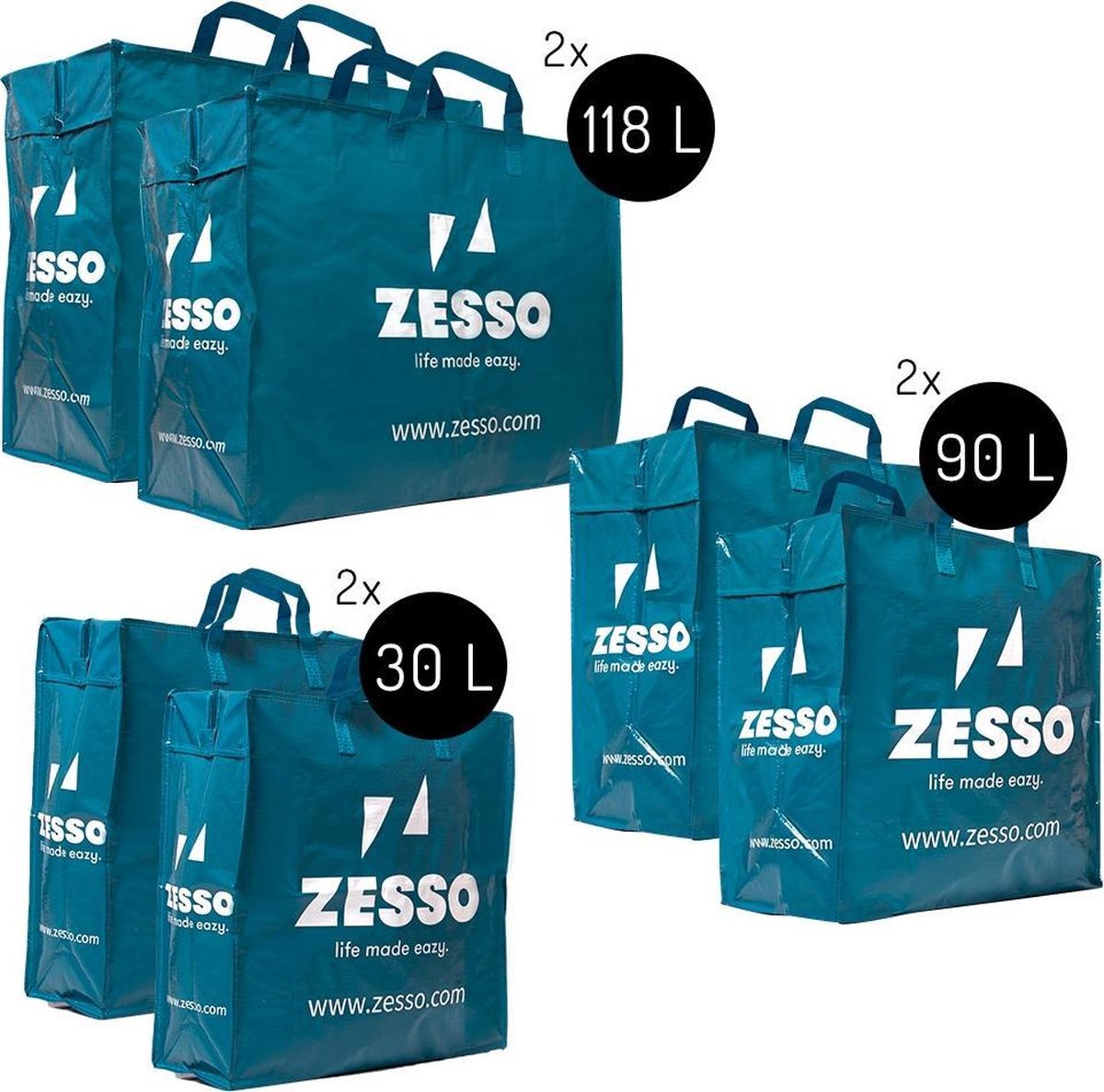 Zesso Big Shopper Mix Zesso Bag 2x M