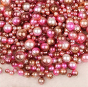 250 parel kralen roze mix 4-6-8-10 mm