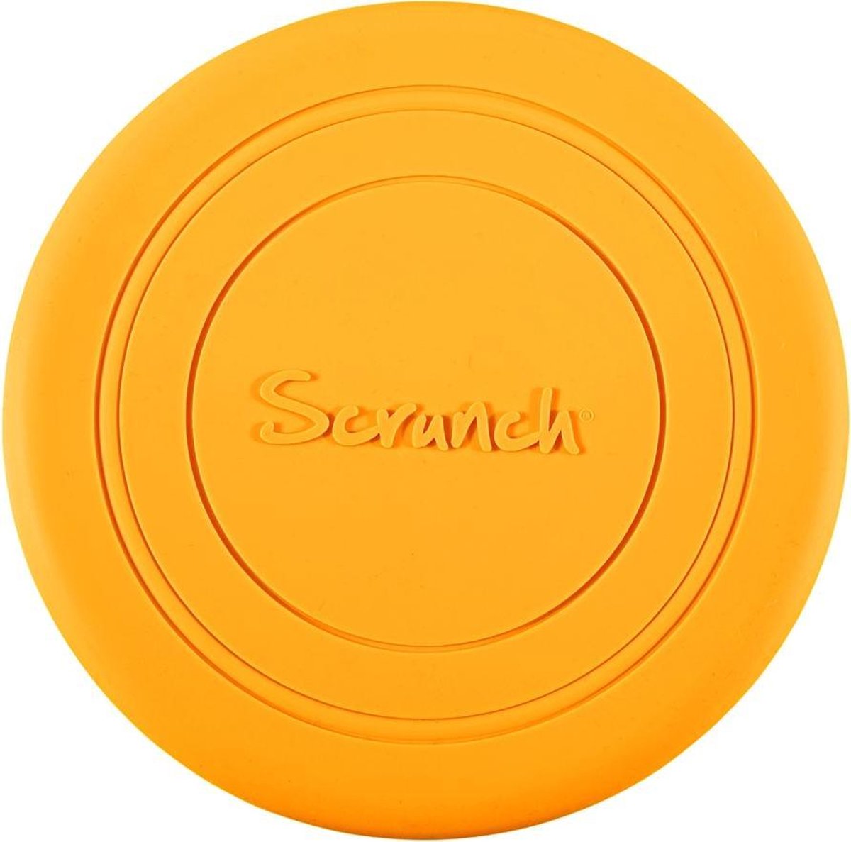 Scrunch - Siliconen Frisbee 'Mustard'