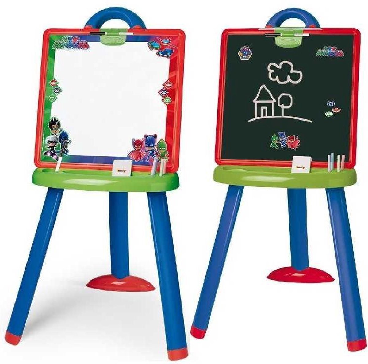 SMOBY  PJ masks Krijtbord  Staand Schoolbord Kind Tekenbord 105cm