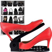 Schoenen opbergsysteem verstelbaar – Schoen organizer - Schoenen opbergen in kledingkast - Schoenen stapelen - set van 6 stuks