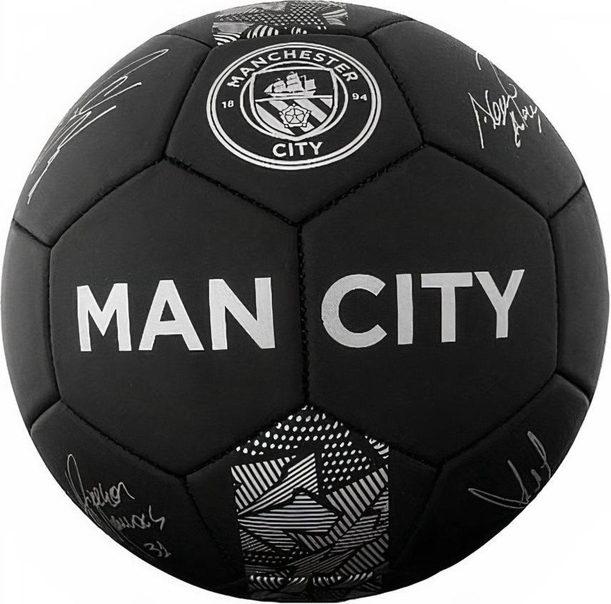 Reydon Voetbal Manchester City Jongens Pvc Zwart Maat 5