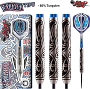 Shot Steeltip Warrior Tipu 80% 21 gram Dartpijlen