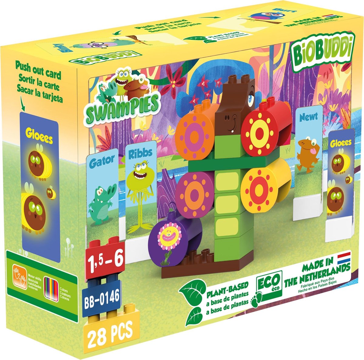 BiOBUDDi Swampies - Draco - 28 delig