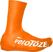 Velotoze Overschoenen Road 2.0 Rubber Oranje Maat S