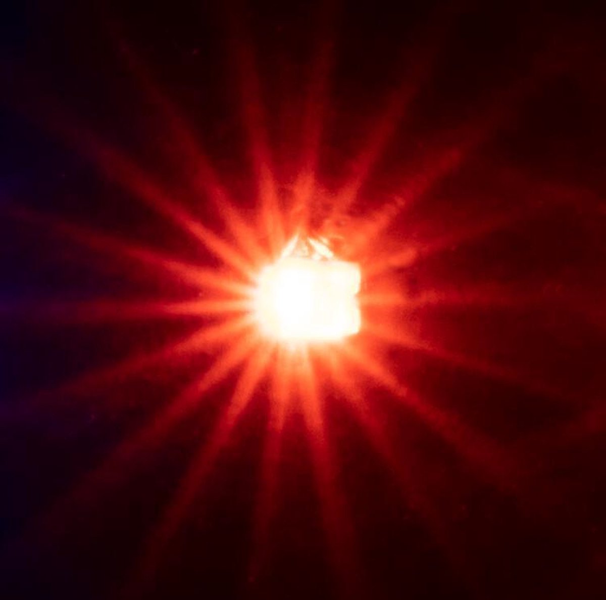 Faller - 5 self-flashing LEDs. orange - FA163741 - modelbouwsets
