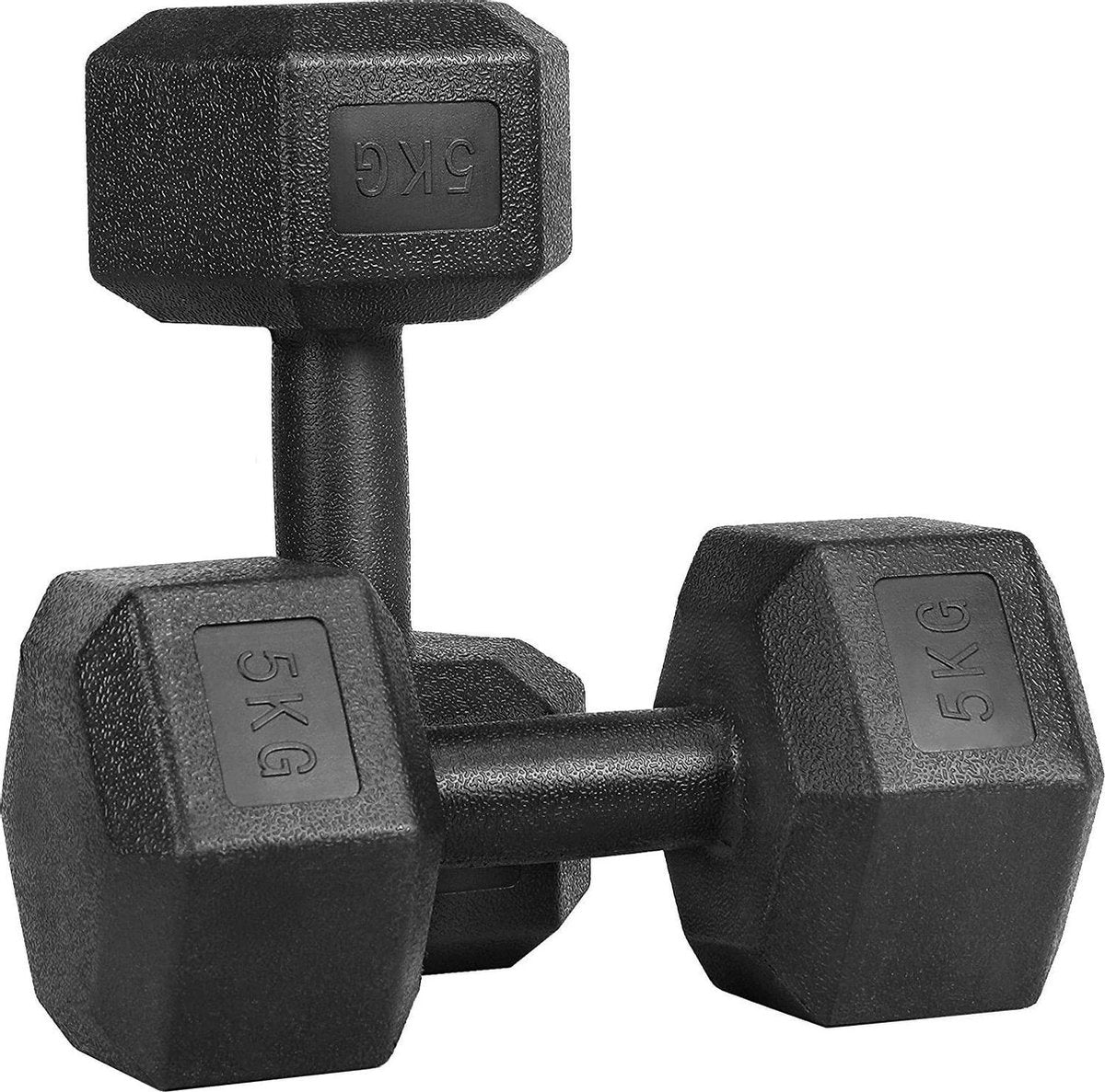 Dumbbell - VirtuFit Hexa dumbbell - Gewichten - 5 kg - Per stuk