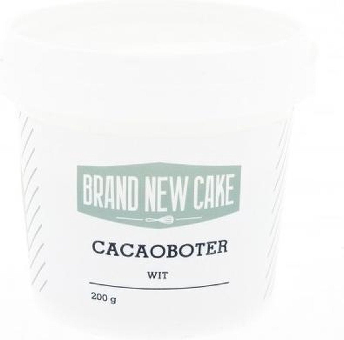 Brand New Cake - Cacaoboter Gekleurd Wit (200g)