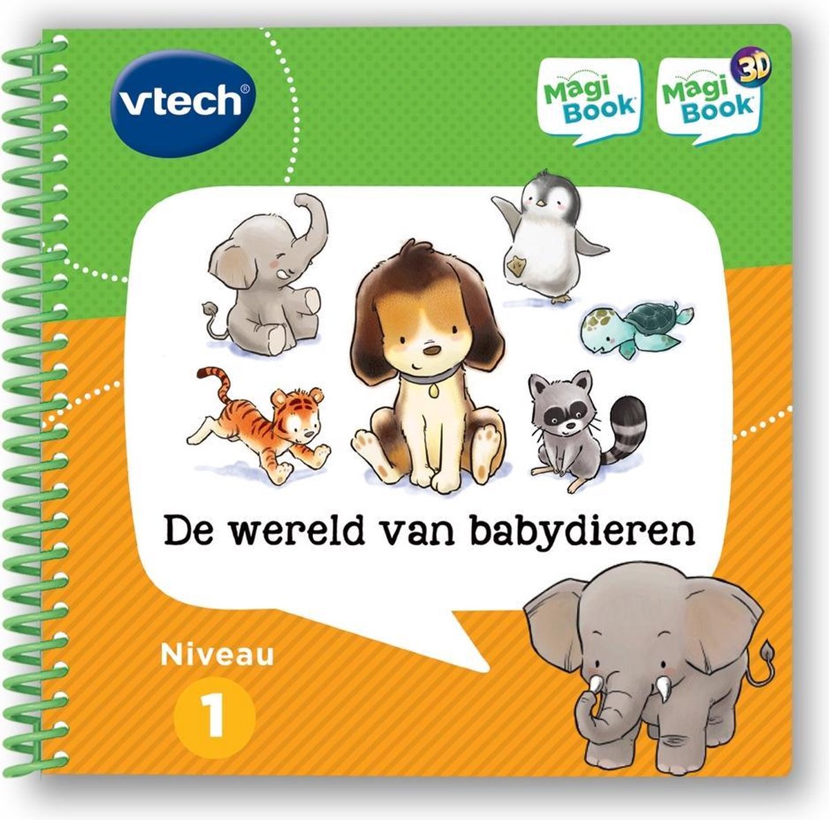 VTech MagiBook Activiteitenboek De Wereld van Babydieren - Educatief Babyspeelgoed