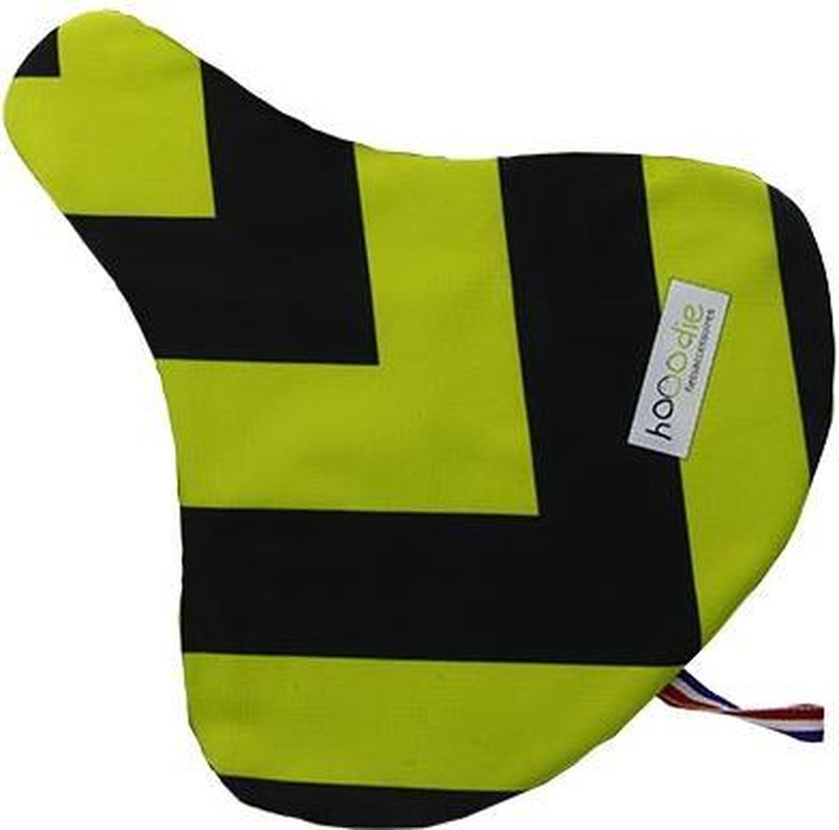 HOOODIE Zadeldekje Road Lines Yellow
