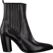 Notre-V 02a-201 Enkellaarsjes - Enkelboots - Dames - Zwart - Maat 36
